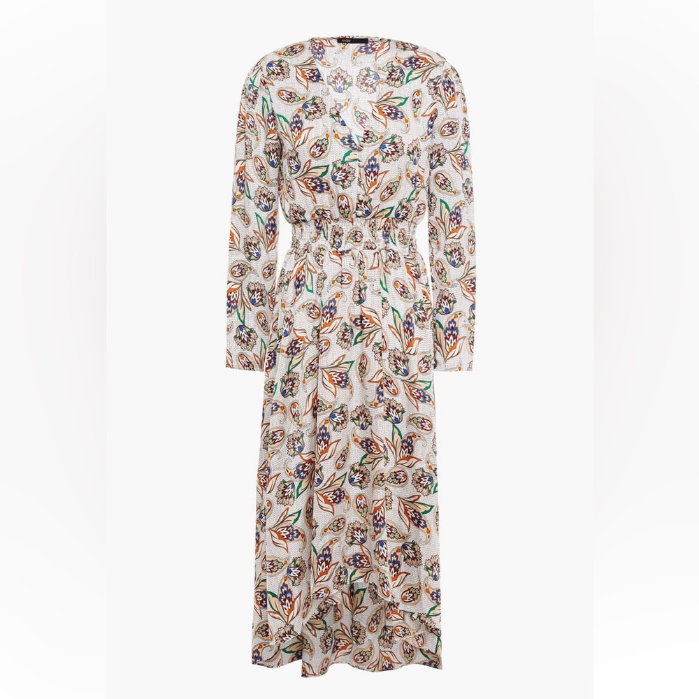 Floral Print Long Sleeve Dress